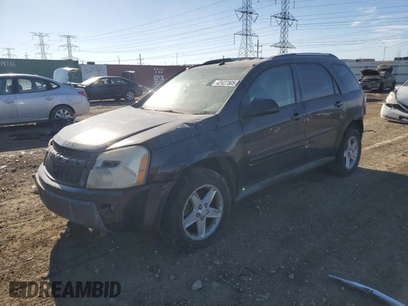 2006 Chevrolet Equinox LT z VIN 2CNDL73F466102477, wystawiony jako Copart lot #42427505 z przebiegiem 202 792 mil mil oraz Szkoda całkowita • Salvage title. Historia ofert i sprzedaży dostępna na DreamBid. Obrazek 1.