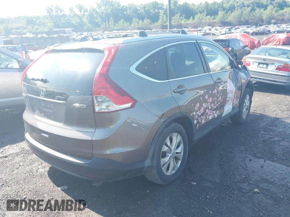 2012 Honda CR-V EX-L with VIN 5J6RM4H78CL030512, listed as a IAAI auction lot 42731315 with 177,435 mi miles and . Bid and sale history available at DreamBid. Image 4.