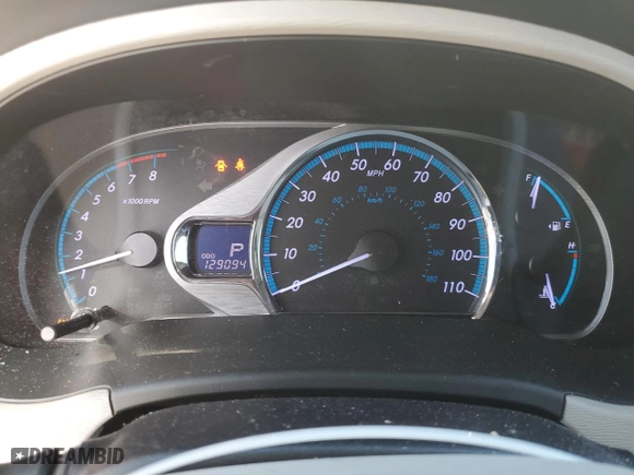 2014 Toyota Sienna XLE with VIN 5TDYK3DC8ES472826, listed as a Copart auction lot 46174385 with 129,094 mi miles and Salvage Title. Bid and sale history available at carsss.com. Image 9.