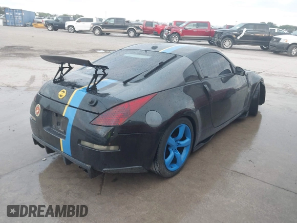 2008 Nissan 350Z Grand Touring with VIN JN1BZ34E88M752056, listed as a IAAI auction lot 42088374 with Not Provided miles. Bid and sale history available at carsss.com. Image 4.