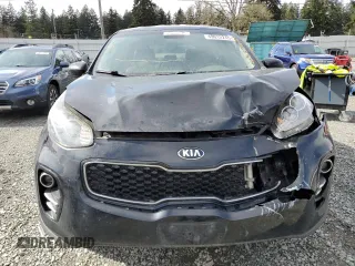 2017 Kia Sportage LX with VIN KNDPMCAC3H7180963, listed as a Copart auction lot 49012245 with 107,506 mi miles and Clean Title. Bid and sale history available at carsss.com. Image 5.