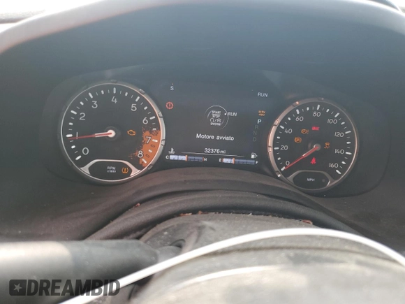 2017 Jeep Renegade Limited z VIN ZACCJBDB0HPF80051, wystawiony jako Copart lot #59008765 z przebiegiem 32 376 mil mil oraz Szkoda całkowita • Salvage title. Historia ofert i sprzedaży dostępna na DreamBid. Obrazek 9.