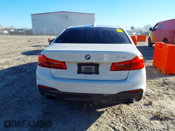 2017 BMW 5 Series 540i with VIN WBAJE5C36HG915721, listed as a IAAI auction lot 41668219 with 161,463 mi miles and . Bid and sale history available at carsss.com. Image 16.