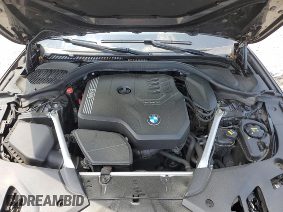 2021 BMW 5 Series 530i xDrive with VIN WBA13BJ01MWW93568, listed as a Copart auction lot 61368935 with 107,638 mi miles and Salvage title. Bid and sale history available at DreamBid. Image 11.