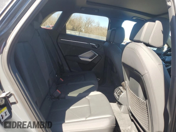 2020 Audi Q3 Premium Plus with VIN WA1BECF36L1121959, listed as a Copart auction lot 47744075 with 56,162 mi miles and Salvage Title. Bid and sale history available at carsss.com. Image 11.