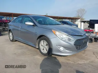 2014 Hyundai Sonata Hybrid Limited with VIN KMHEC4A41EA117315, listed as a IAAI auction lot 41922246 with 173,903 mi miles. Bid and sale history available at carsss.com. Image 1.