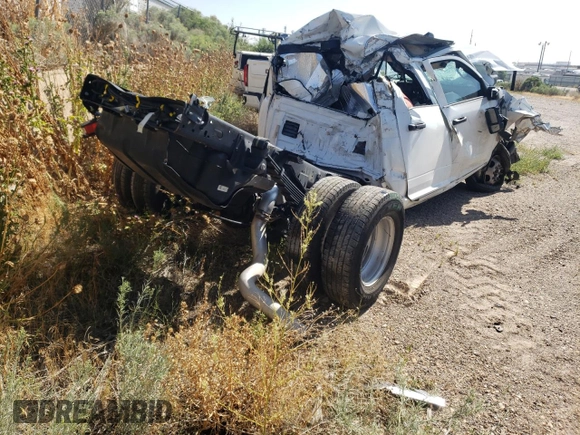 2023 Ram 3500 Tradesman with VIN 3C7WRSCLXPG575927, listed as a Copart auction lot 74212224 with 0 mi miles and Salvage Title. Bid and sale history available at carsss.com. Image 3.