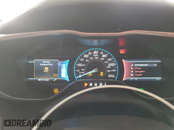 2014 Ford Focus Electric z VIN 1FADP3R41EL306186, wystawiony jako Copart lot #53754535 z przebiegiem 46 711 mil mil oraz Tytuł czysty. Historia ofert i sprzedaży dostępna na DreamBid. Obrazek 9.
