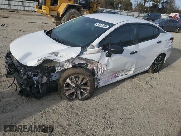 2024 Nissan Versa S with VIN 3N1CN8DV2RL819291, listed as a Copart auction lot 49752265 with 35,509 mi miles and Salvage Title. Bid and sale history available at DreamBid. Image 1.