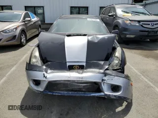 2000 Toyota Celica GTS with VIN JTDDY38T1Y0015712, listed as a Copart auction lot 57557284 with 166,453 mi miles and Salvage Title. Bid and sale history available at carsss.com. Image 5.