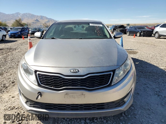 2013 Kia Optima Hybrid LX with VIN KNAGM4AD2D5047841, listed as a Copart auction lot 77695564 with 140,489 mi miles and Clean Title. Bid and sale history available at carsss.com. Image 5.
