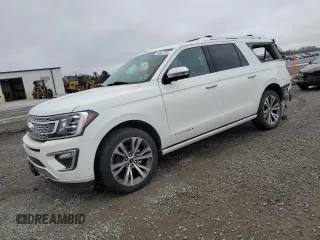 2020 Ford Expedition Max Platinum with VIN 1FMJK1MT8LEA13042, listed as a Copart auction lot 44557155 with 59,312 mi miles and Salvage title. Bid and sale history available at DreamBid. Image 1.