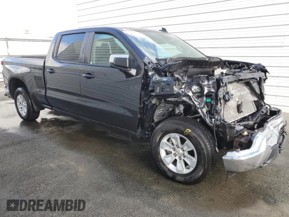 2023 Chevrolet Silverado 1500 LT with VIN 1GCUDDED9PZ307150, listed as a Copart auction lot 47659604 with 0 mi miles and Salvage Title. Bid and sale history available at carsss.com. Image 4.