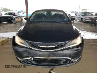 2015 Chrysler 200 Limited with VIN 1C3CCCAB5FN696697, listed as a Copart auction lot 54257955 with 185,444 mi miles and Salvage Title. Bid and sale history available at DreamBid. Image 5.