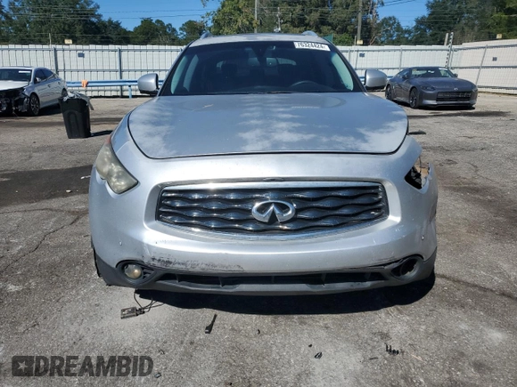 2010 Infiniti FX35 with VIN JN8AS1MU4AM800770, listed as a Copart auction lot 76324424 with 301,279 mi miles and Salvage Title. Bid and sale history available at carsss.com. Image 5.
