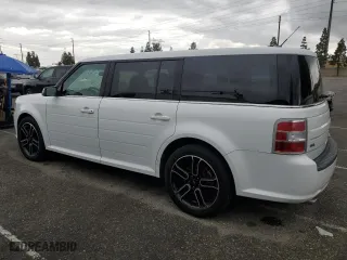 2014 Ford Flex SEL with VIN 2FMGK5C88EBD21017, listed as a Copart auction lot 53649285 with 70,880 mi miles and Salvage Title. Bid and sale history available at carsss.com. Image 2.