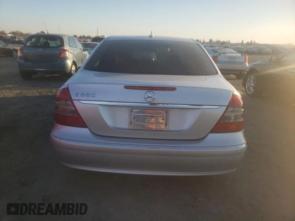 2007 Mercedes-Benz E 550 with VIN WDBUF72X67B014629, listed as a Copart auction lot 79772064 with Not Provided miles and Clean Title. Bid and sale history available at DreamBid. Image 6.