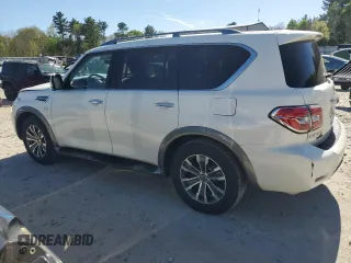 2019 Nissan Armada SL z VIN JN8AY2NC4K9588967, wystawiony jako Copart lot #54489435 z przebiegiem 97 046 mil mil oraz Szkody całkowita. Historia ofert i sprzedaży dostępna na DreamBid. Obrazek 2.