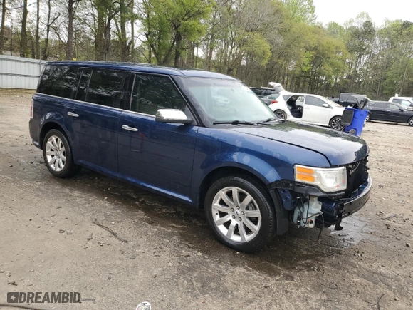 2012 Ford Flex Limited with VIN 2FMGK5DC3CBD05971, listed as a Copart auction lot 51504615 with 230,268 mi miles and Salvage Title. Bid and sale history available at carsss.com. Image 4.