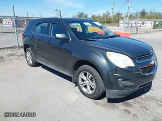 2012 Chevrolet Equinox LS with VIN 2GNALBEKXC1321884, listed as a IAAI auction lot 41834783 with 189,967 mi miles. Bid and sale history available at carsss.com. Image 1.