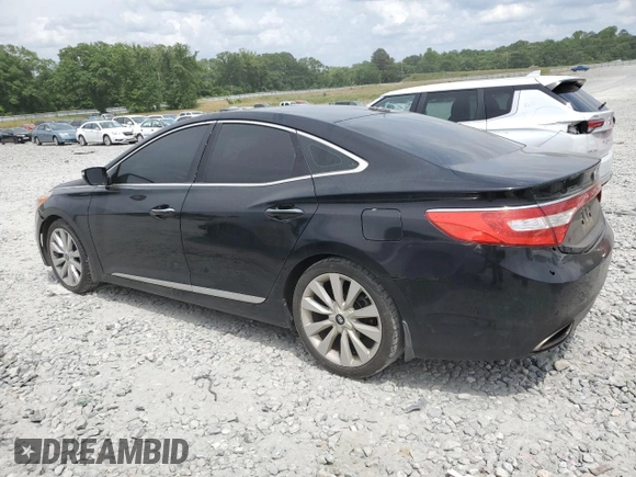 2012 Hyundai Azera с VIN KMHFH4JG7CA169397, выставлен на аукционе Copart как лот 55415055 с пробегом 138 207 миль миль и Списание • Salvage title. История ставок и продаж доступна на DreamBid. Изображение 2.