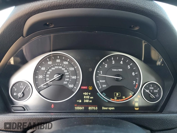 2014 BMW 3 Series 328i xDrive с VIN WBA3B5G5XENS07962, выставлен на аукционе Copart как лот 56357205 с пробегом 105 641 миль миль и Списание • Salvage title. История ставок и продаж доступна на DreamBid. Изображение 9.