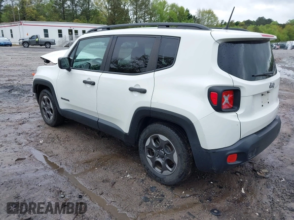2017 Jeep Renegade Sport с VIN ZACCJAAB2HPF24644, выставлен на аукционе IAAI как лот 41972974 с пробегом 103 732 миль миль и . История ставок и продаж доступна на DreamBid. Изображение 3.
