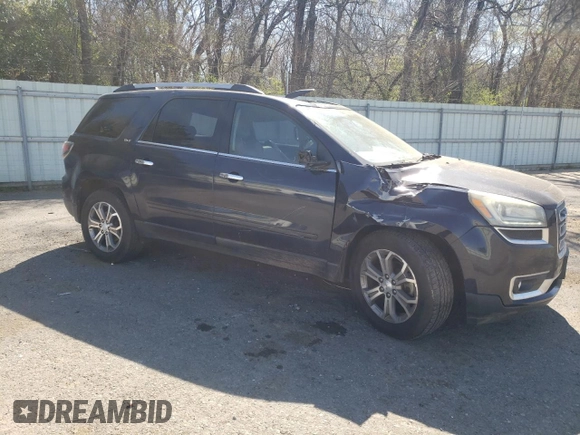 2016 GMC Acadia SLT with VIN 1GKKRRKD7GJ144754, listed as a Copart auction lot 49468005 with 134,498 mi miles and Salvage Title. Bid and sale history available at carsss.com. Image 4.