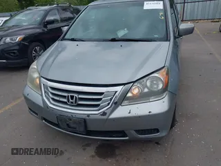 2009 Honda Odyssey EX-L with VIN 5FNRL38629B033203, listed as a IAAI auction lot 42172416 with 261,270 mi miles. Bid and sale history available at carsss.com. Image 6.
