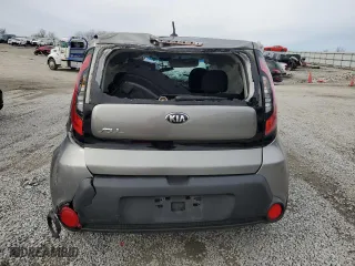 2015 Kia Soul with VIN KNDJN2A23F7132915, listed as a Copart auction lot 84538554 with 0 mi miles and Salvage Title. Bid and sale history available at carsss.com. Image 6.