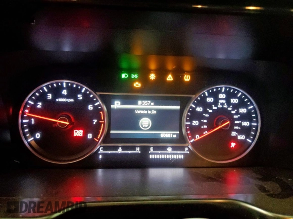 2022 Kia Sorento S with VIN 5XYRL4LC4NG147581, listed as a Copart auction lot 57319935 with 60,681 mi miles and Salvage title. Bid and sale history available at DreamBid. Image 9.