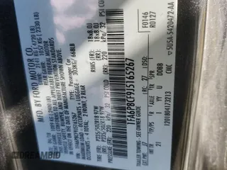 2018 Ford Mustang GT with VIN 1FA6P8CF9J5165267, listed as a Copart auction lot 49875375 with 46,230 mi miles and Salvage Title. Bid and sale history available at carsss.com. Image 13.