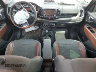 2014 FIAT 500L Trekking z VIN ZFBCFADH8EZ011075, wystawiony jako Copart lot #51542315 z przebiegiem 118 661 mil mil oraz Szkoda całkowita • Salvage title. Historia ofert i sprzedaży dostępna na DreamBid. Obrazek 8.