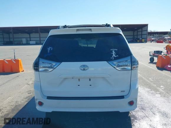 2017 Toyota Sienna SE with VIN 5TDXZ3DC8HS871148, listed as a IAAI auction lot 42035137 with 124,126 mi miles and . Bid and sale history available at DreamBid. Image 16.