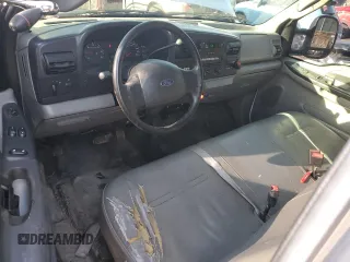 2005 Ford Super Duty F-250 XL with VIN 1FTSX20585EC57199, listed as a Copart auction lot 82987014 with 95,873 mi miles and Salvage Title. Bid and sale history available at carsss.com. Image 8.