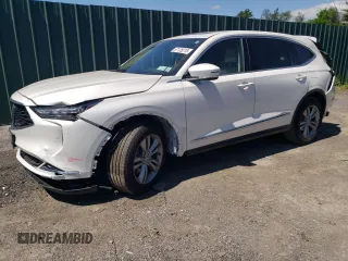 2024 Acura MDX with VIN 5J8YE1H39RL023248, listed as a Copart auction lot 57128215 with 12,289 mi miles and Salvage title. Bid and sale history available at DreamBid. Image 1.