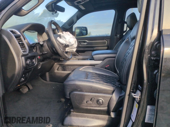 2022 Ram 1500 Big Horn with VIN 1C6SRFFTXNN314498, listed as a Copart auction lot 51780115 with 19,913 mi miles and Salvage Title. Bid and sale history available at carsss.com. Image 7.