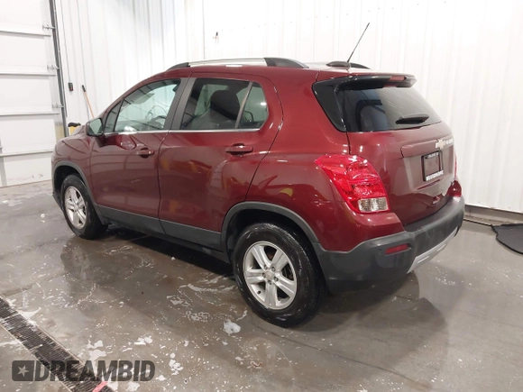 2016 Chevrolet Trax LT with VIN 3GNCJPSB4GL275165, listed as a IAAI auction lot 41883722 with 76,592 mi miles. Bid and sale history available at carsss.com. Image 3.