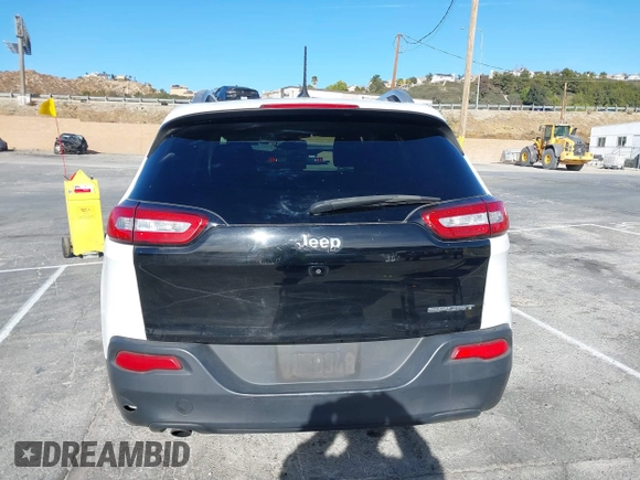 2016 Jeep Cherokee Latitude with VIN 1C4PJLCB9GW149217, listed as a IAAI auction lot 41365164 with 144,702 mi miles. Bid and sale history available at carsss.com. Image 16.
