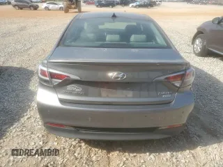 2017 Hyundai Sonata Hybrid Limited with VIN KMHE34L35HA068824, listed as a Copart auction lot 53780375 with 144,204 mi miles and Clean Title. Bid and sale history available at carsss.com. Image 6.