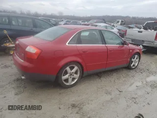 2003 Audi A4 3.0L with VIN WAULT68E73A293737, listed as a Copart auction lot 86053144 with 167,003 mi miles and Salvage Title. Bid and sale history available at carsss.com. Image 3.