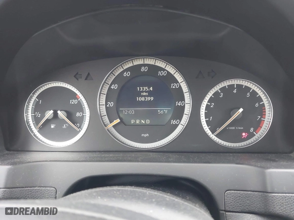 2008 Mercedes-Benz C-Class 3.0L Sport with VIN WDDGF54X98F131864, listed as a IAAI auction lot 41997919 with 108,399 mi miles. Bid and sale history available at carsss.com. Image 7.