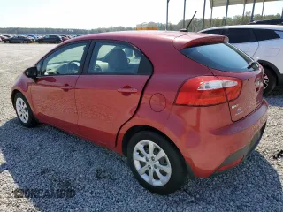 2014 Kia Rio LX with VIN KNADM5A35E6356053, listed as a Copart auction lot 74982134 with 78,623 mi miles and Non Repairable. Bid and sale history available at carsss.com. Image 2.