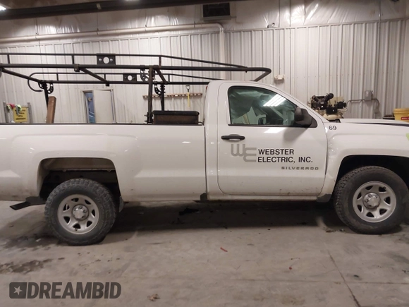 2016 Chevrolet Silverado 1500 Work Truck with VIN 1GCNCNEH1GZ189790, listed as a IAAI auction lot 41536340 with 143,000 mi miles. Bid and sale history available at carsss.com. Image 13.