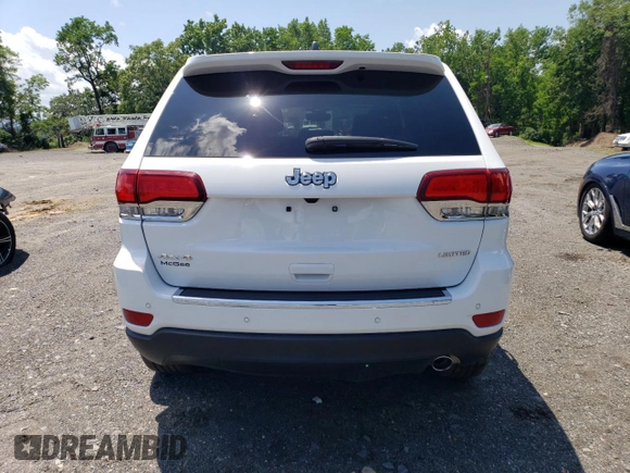 2022 Jeep Grand Cherokee Limited with VIN 1C4RJFBG2NC121619, listed as a Copart auction lot 61729895 with 20,265 mi miles and Salvage title. Bid and sale history available at DreamBid. Image 6.