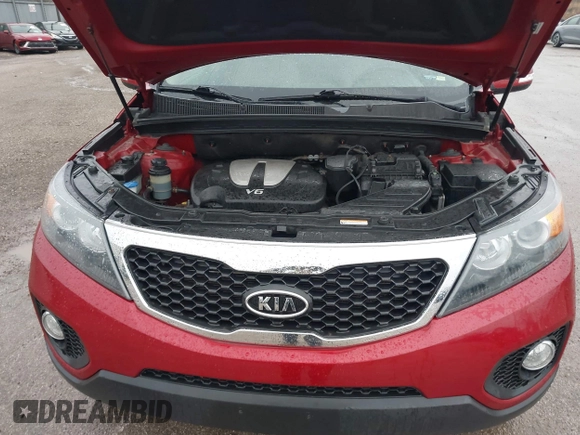 2013 Kia Sorento EX with VIN 5XYKUDA20DG311738, listed as a IAAI auction lot 41943988 with 165,820 mi miles. Bid and sale history available at carsss.com. Image 10.