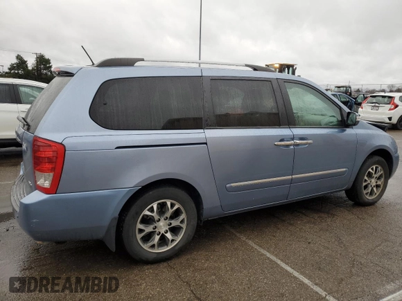 2014 Kia Sedona EX with VIN KNDMH4C71E6587646, listed as a Copart auction lot 83965294 with 84,135 mi miles and Salvage Title. Bid and sale history available at carsss.com. Image 3.