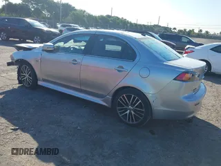 2017 Mitsubishi Lancer ES with VIN JA32V2FW1HU000481, listed as a IAAI auction lot 41316272 with 107,115 mi miles. Bid and sale history available at carsss.com. Image 3.