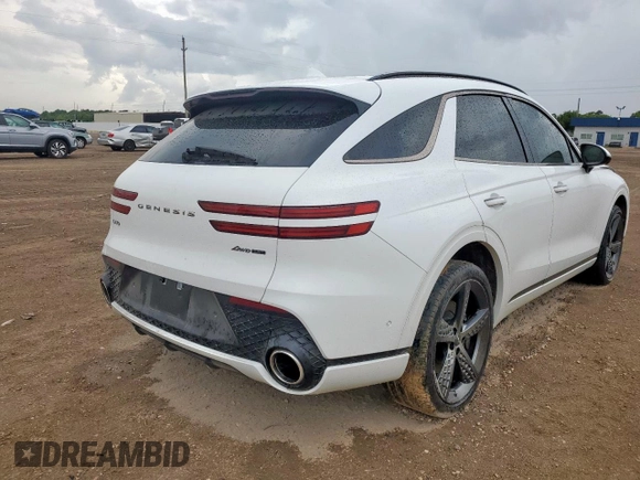 2024 Genesis GV70 Sport с VIN 5NMMCDTC1RH003556, выставлен на аукционе Copart как лот 62099955 с пробегом 41 714 миль миль и Списание • Salvage title. История ставок и продаж доступна на DreamBid. Изображение 3.