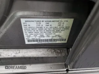 2006 Nissan Altima 2.5 S with VIN 1N4AL11D36C233533, listed as a Copart auction lot 80266614 with 132,166 mi miles and Clean Title. Bid and sale history available at carsss.com. Image 12.